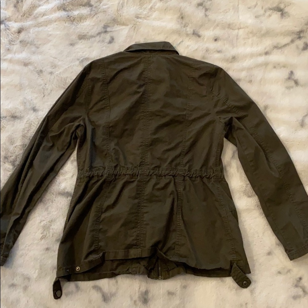Olive Green Spring Jacket - Picture 2 of 3